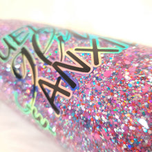 Load image into Gallery viewer, Glitter and Anxiety Glitter Tumbler