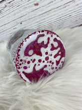 Load image into Gallery viewer, Animal Print Hearts Glitter Tumbler