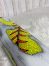 Load image into Gallery viewer, Distressed Softball Glitter Tumbler