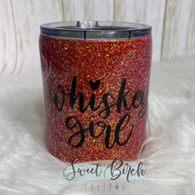 Load image into Gallery viewer, Whiskey Girl Glitter Tumbler