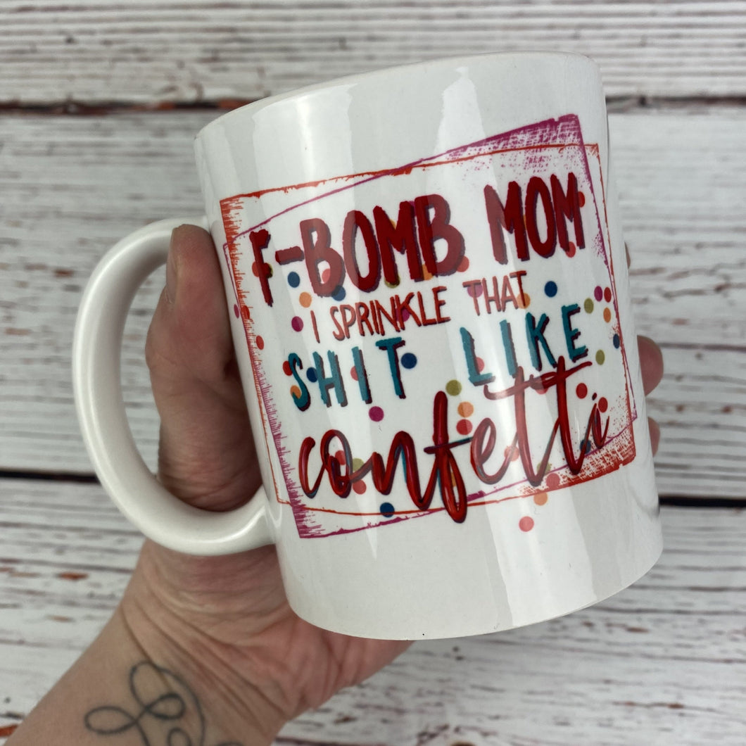 F Bomb Mom Coffee Mug