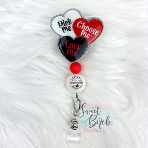 Grey's Anatomy Inspired Glitter Badge Reel