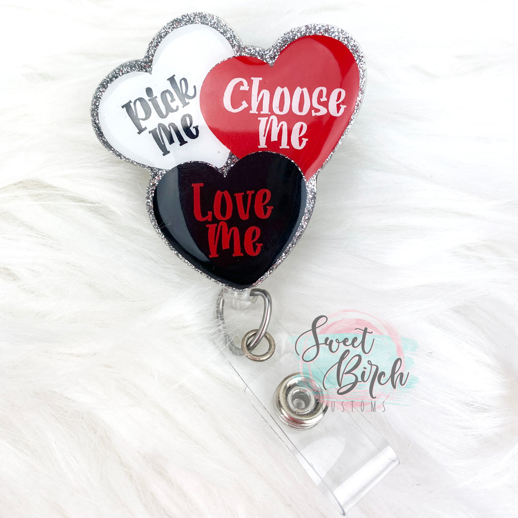 Topper Only Grey's Anatomy Inspired Glitter Badge Reel