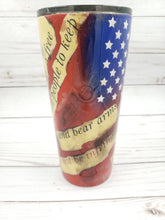 Load image into Gallery viewer, 2nd Amendment Flag Tumbler
