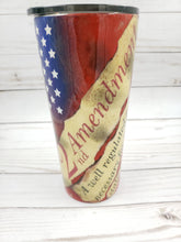 Load image into Gallery viewer, 2nd Amendment Flag Tumbler
