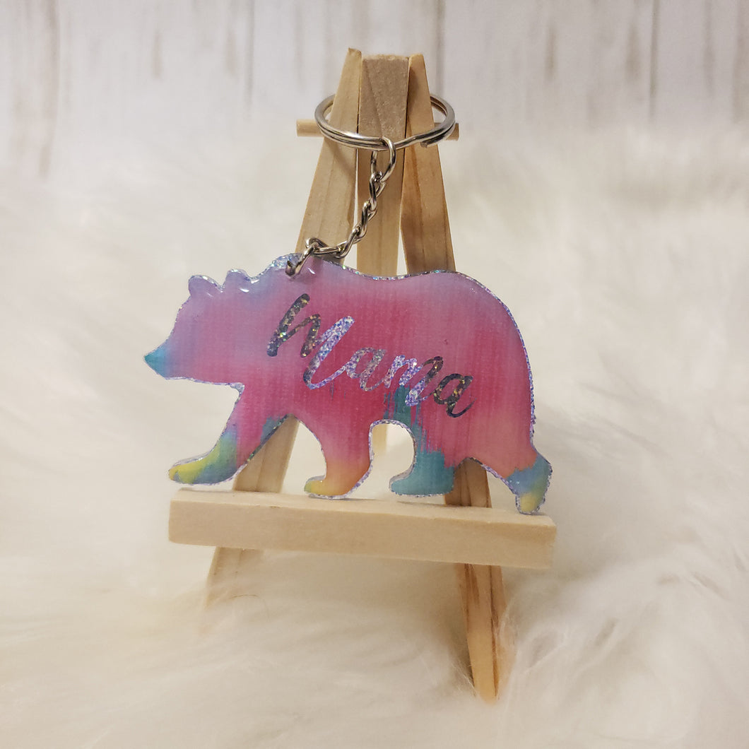 Mama Bear Keychain