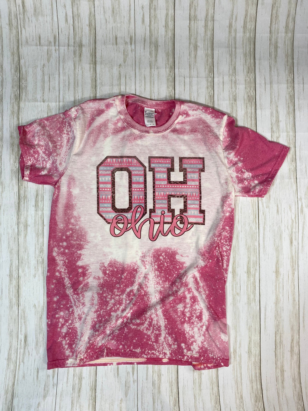 MEDIUM Ohio Bleach Shirt