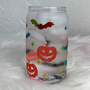 Color Changing Halloween Glass Beer Can