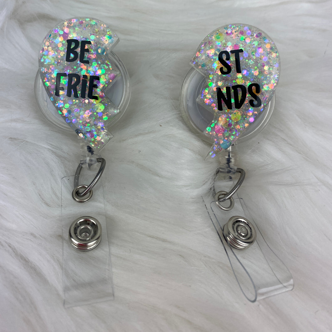 Best Friends Glitter Badge Reels