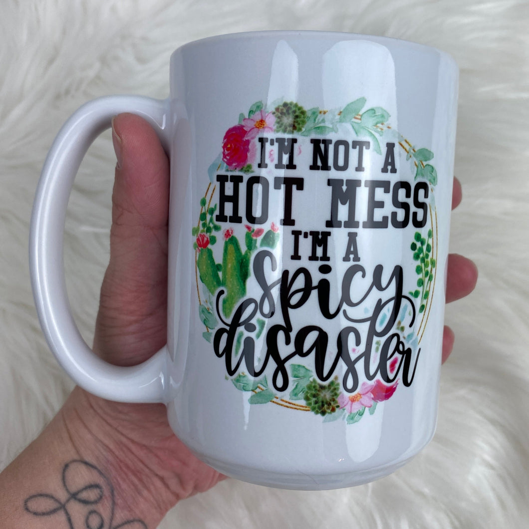 RTS Hot Mess Spicy Disaster Coffee Mug