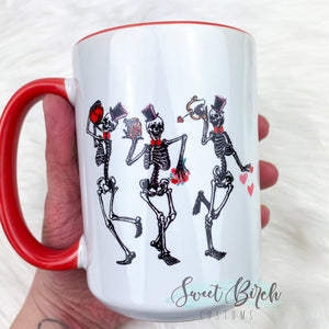 Dancing Skeletons Coffee Mug